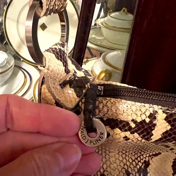 Donald Pliner Python bag - Picture 2 of 7